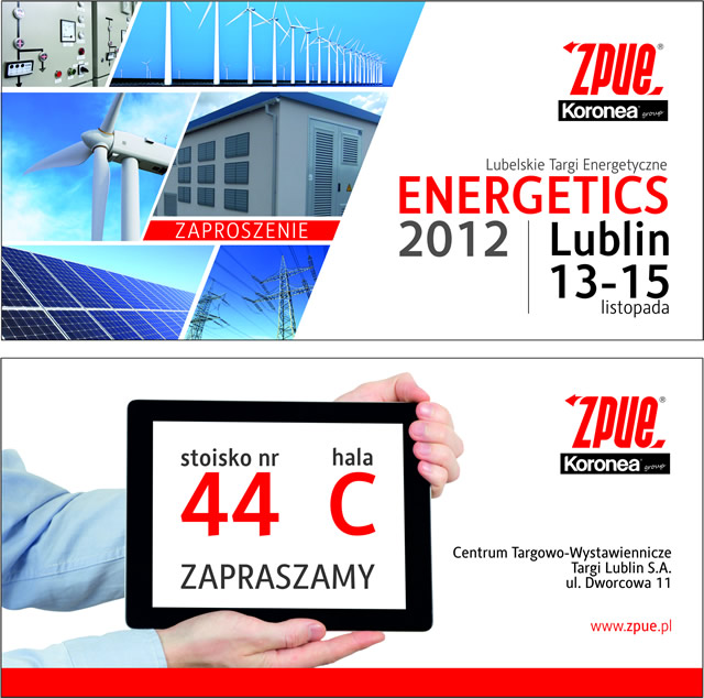 Zaproszenie na targi Energetics 2012