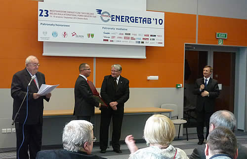 Energetab 2010 - wyróżnienie