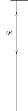 Schemat strukturalny rozdzielnicy RXD - Pole sprzęgłowe 12/17,5 kV- szafa ze zwieraczem