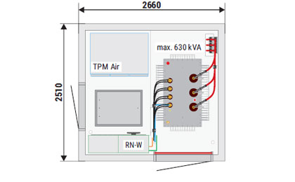 Przykład nazewnictwa stacji kontenerowej MRw-b1(pp) 20/630-4”d”