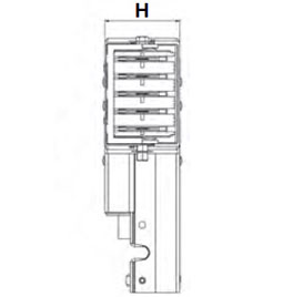 element katowy pionowy