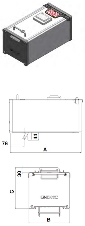 Kaseta aluminiowa modułowa