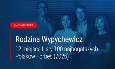 12. miejsce na Liście 100 Najbogatszych Polaków magazynu Forbes