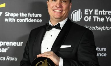 Michał Wypychewicz z Nagrodą Specjalną w konkursie EY Entrepreneur of the Year