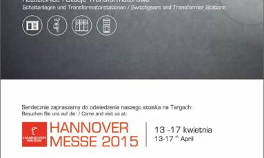 HANNOVER MESSE 2015 - Zaproszenie