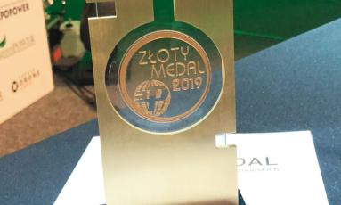 Złoty Medal MTP EXPOPOWER dla ZPUE S.A.